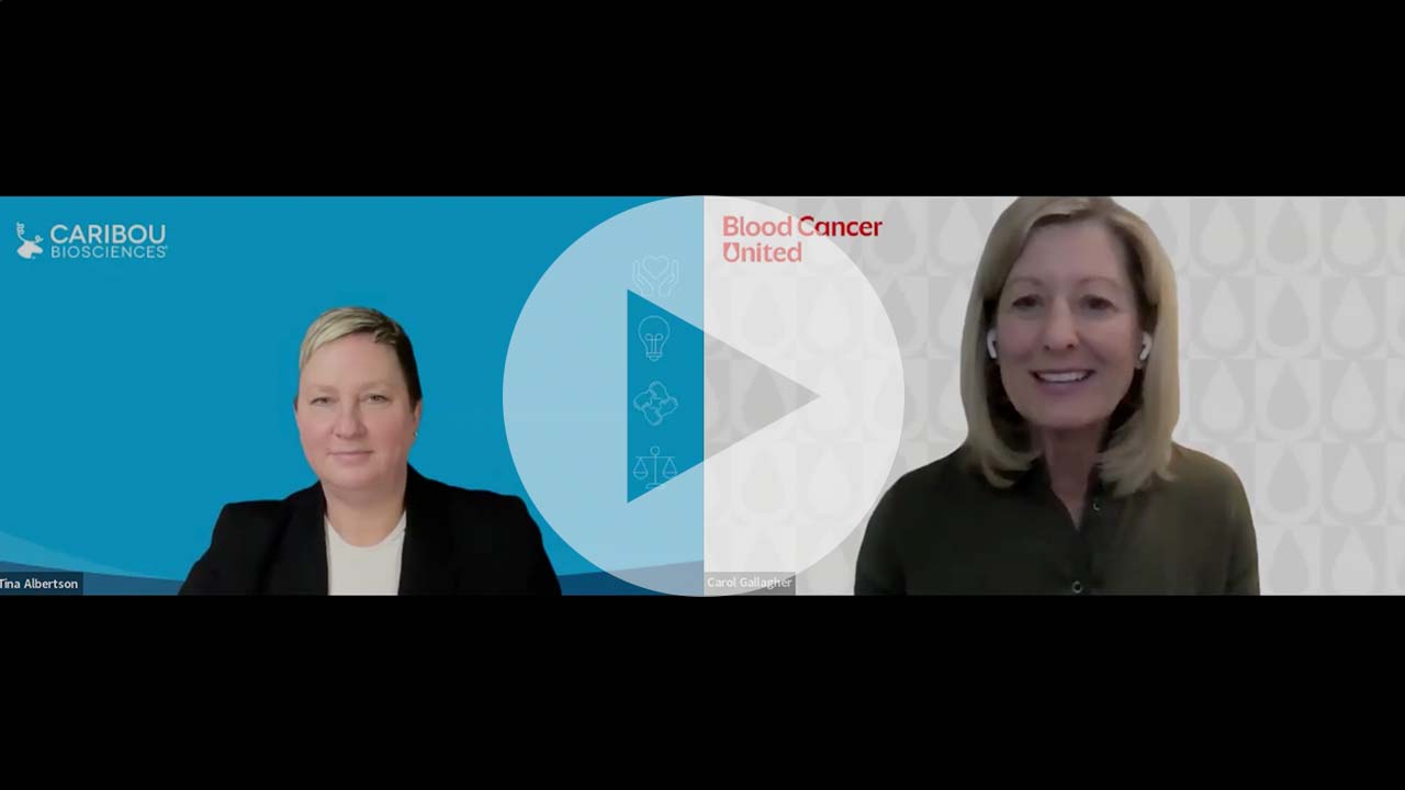 Caribou’s CMO discusses off-the-shelf CAR-T cell therapies with Blood Cancer United