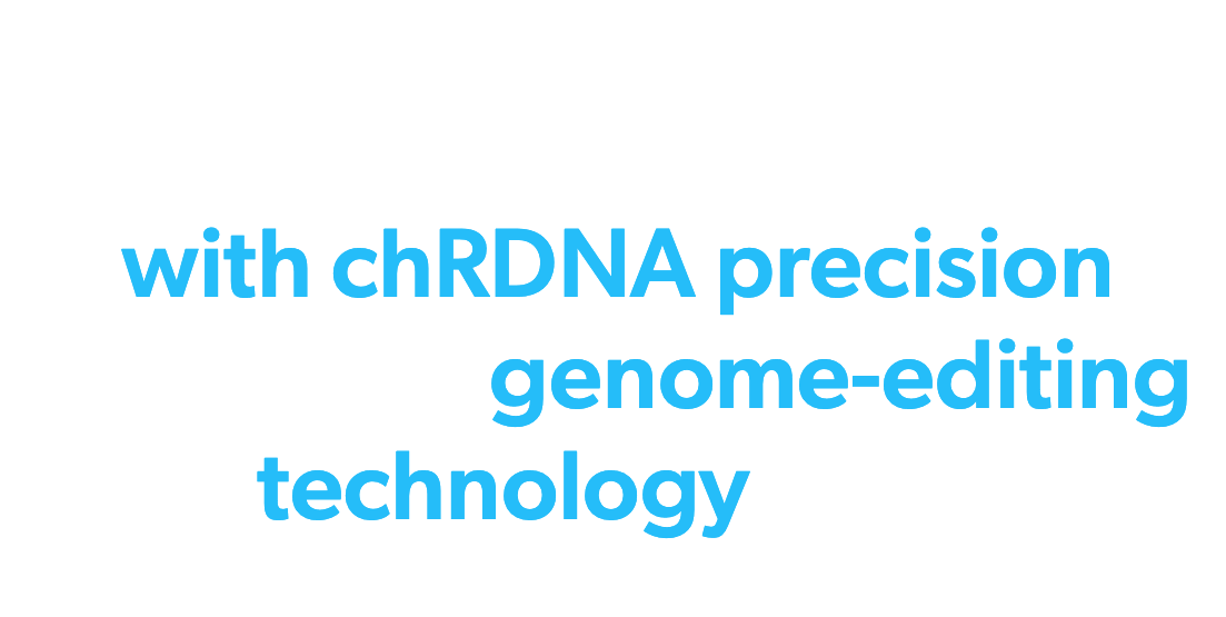 Our chRDNA genome-editing technology fuels innovation